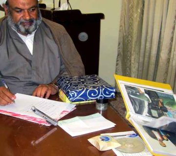 تصاویر ديدار نماینده ولی فقیه با متين آشنا