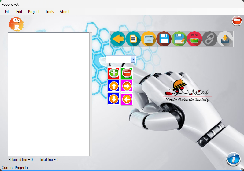 دانلود برنامه ربات آموزشی روبورو انگلیسی تایپ سی
