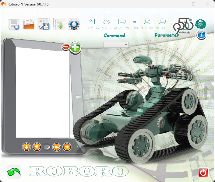 دانلود برنامه ربات روبورو فارسی تایپ سی ورژن O