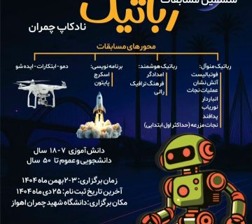 تصویر پوستر ششمین دوره مسابقات نادکاپ اهواز